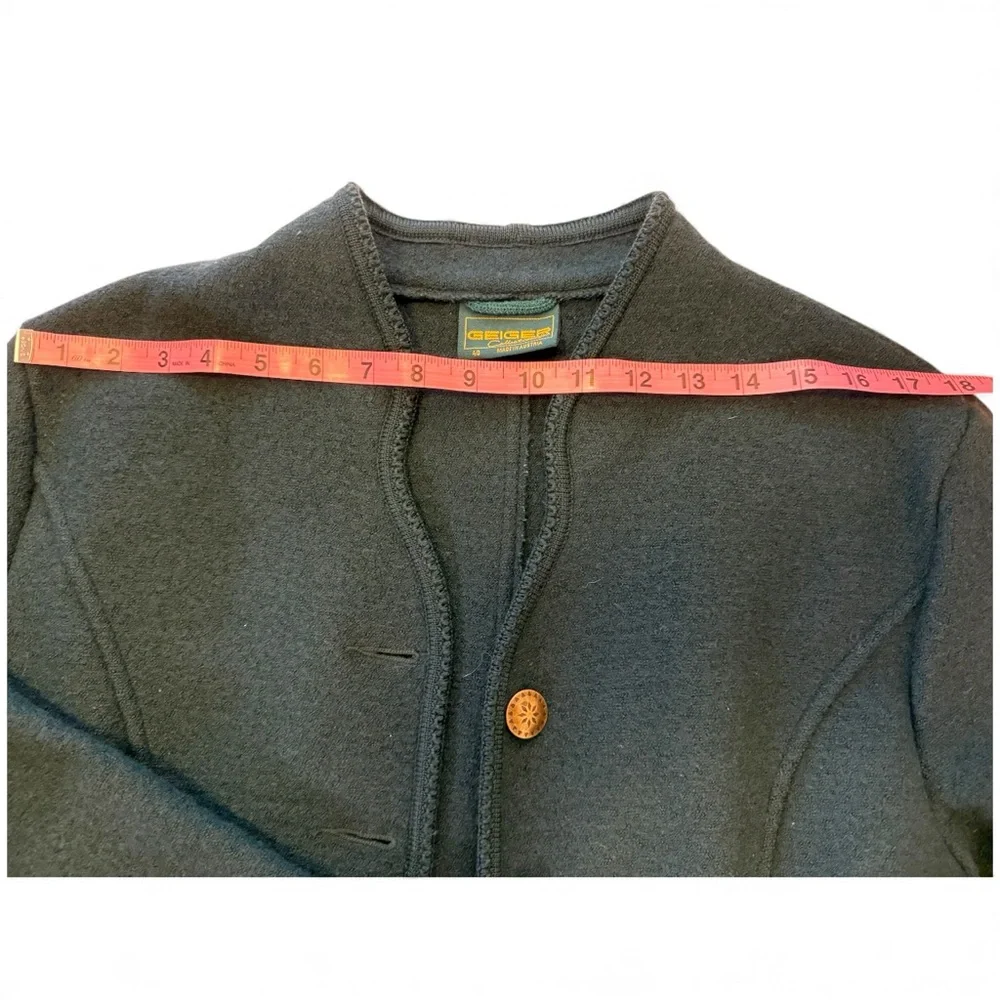 Vintage Geiger of Austria Boiled Wool Jacket - Picture 5 of 11